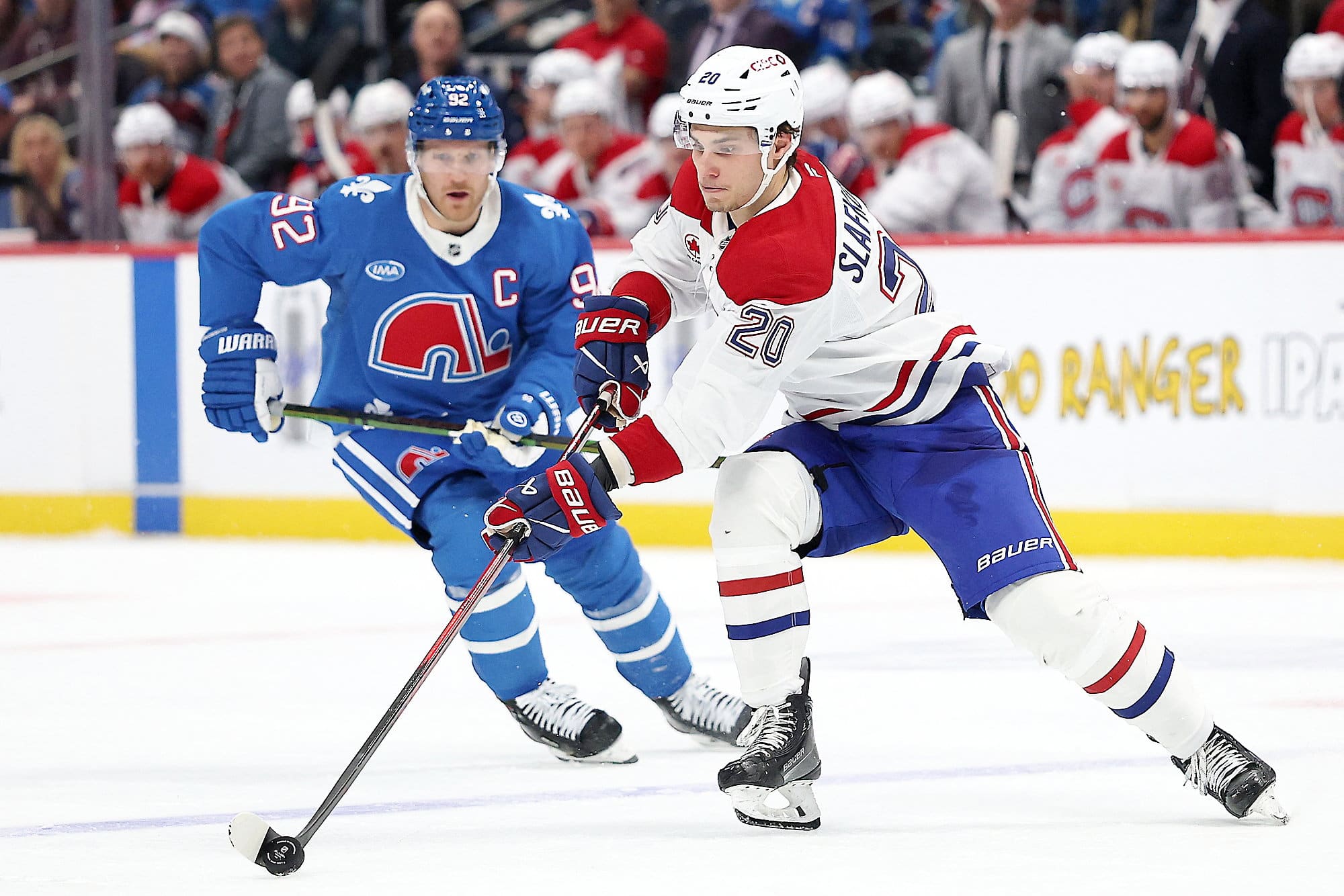 Un autre affrontement Nordiques (Avalanche) - Canadien