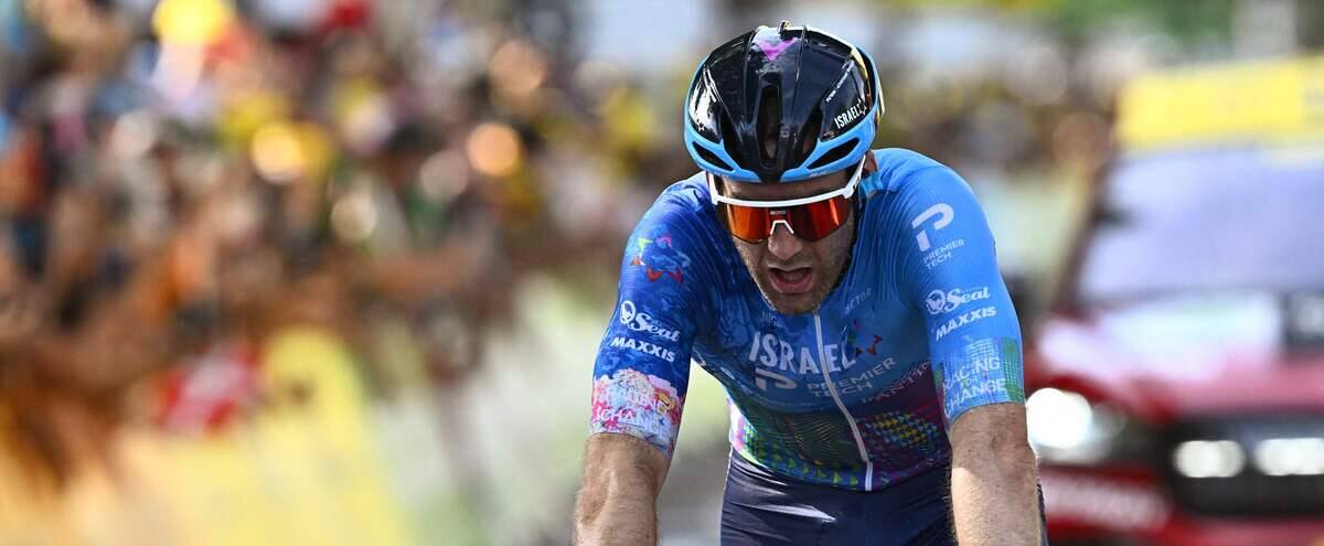 Tour de France: Hugo Houle prend le troisième rang de la 13e étape