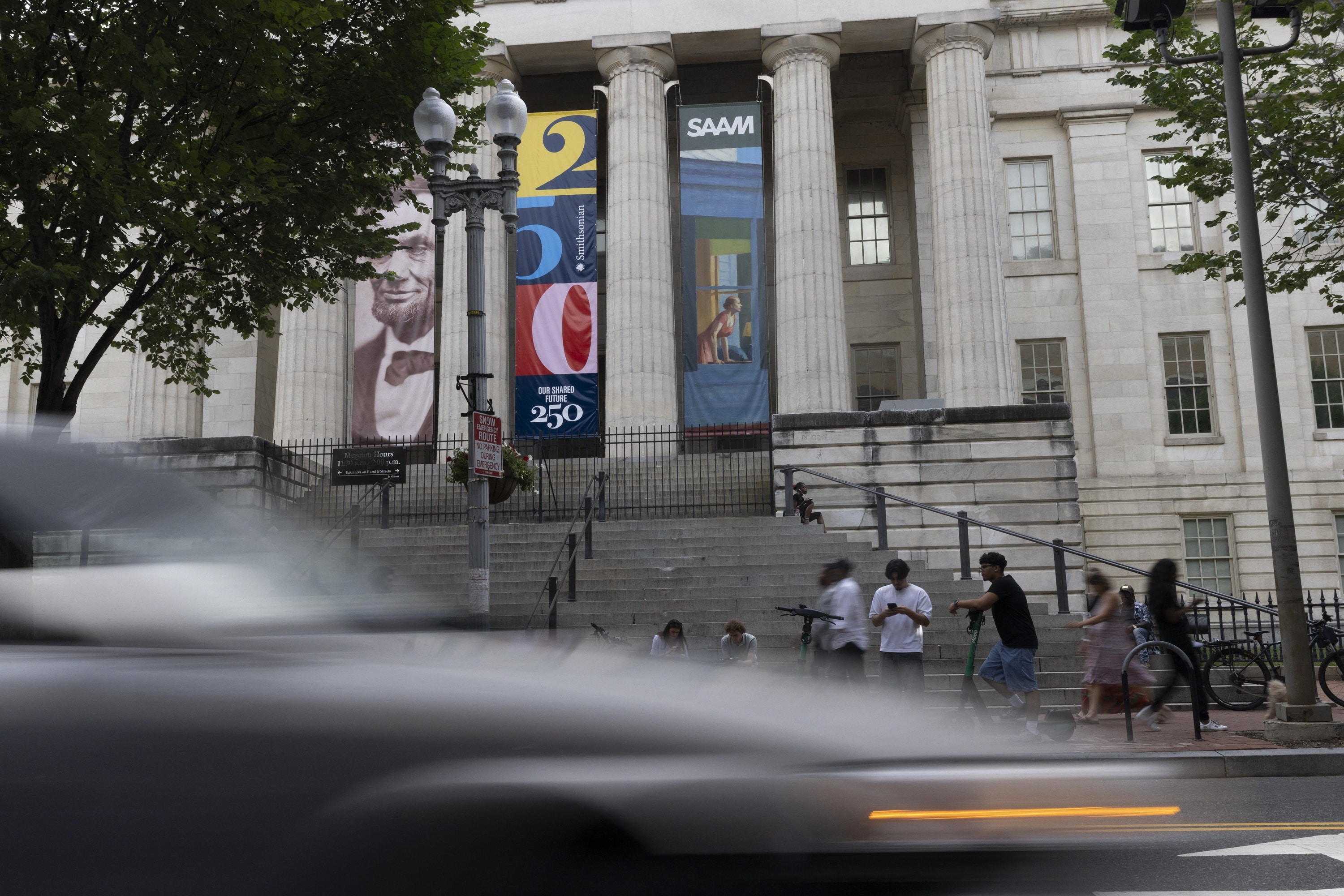 Trump orders signage outside Washington museum accused of being too progressive