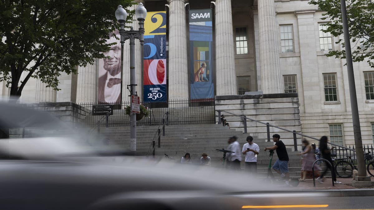 Trump orders signage outside Washington museum accused of being too progressive Trump orders signage outside Washington museum accused of being too progressive
