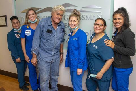 See the first images of Jay Leno since his accident
