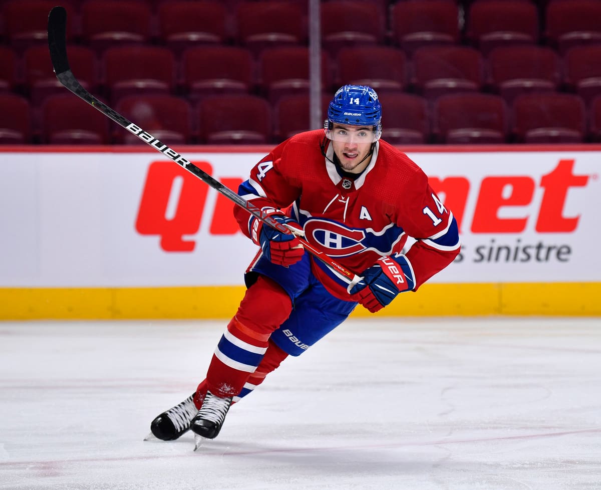 Nick Suzuki au match des &eacute;toiles