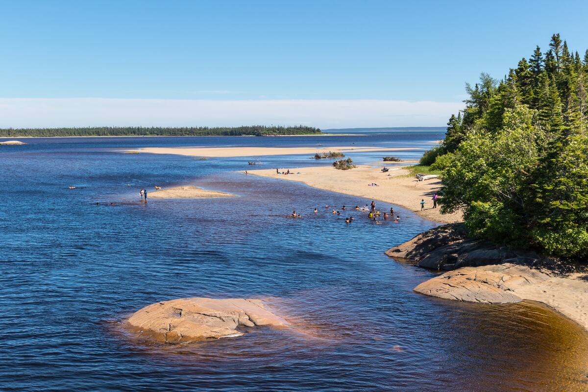 Mise en valeur du secteur des plages à SeptÎles JDQ