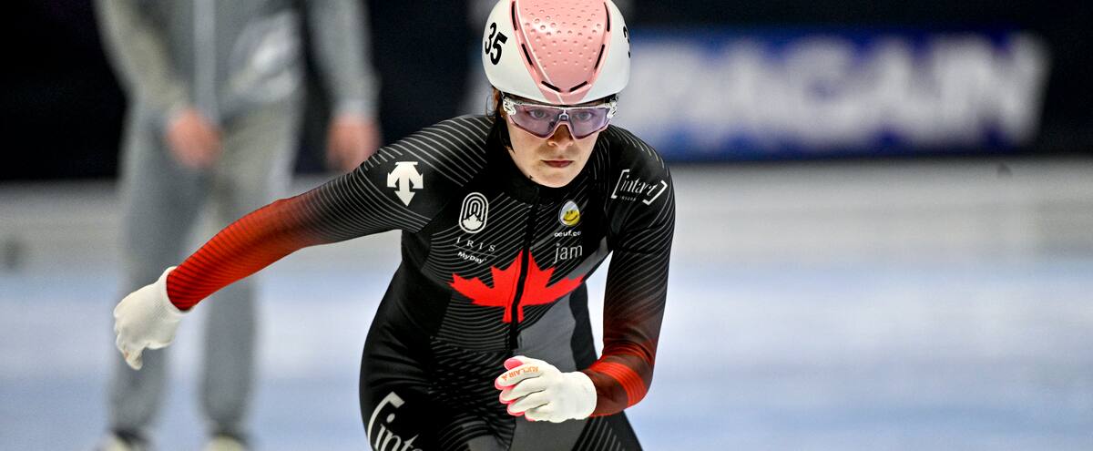 Kim Boutin sacrée vice-championne du monde en patinage de vitesse courte piste