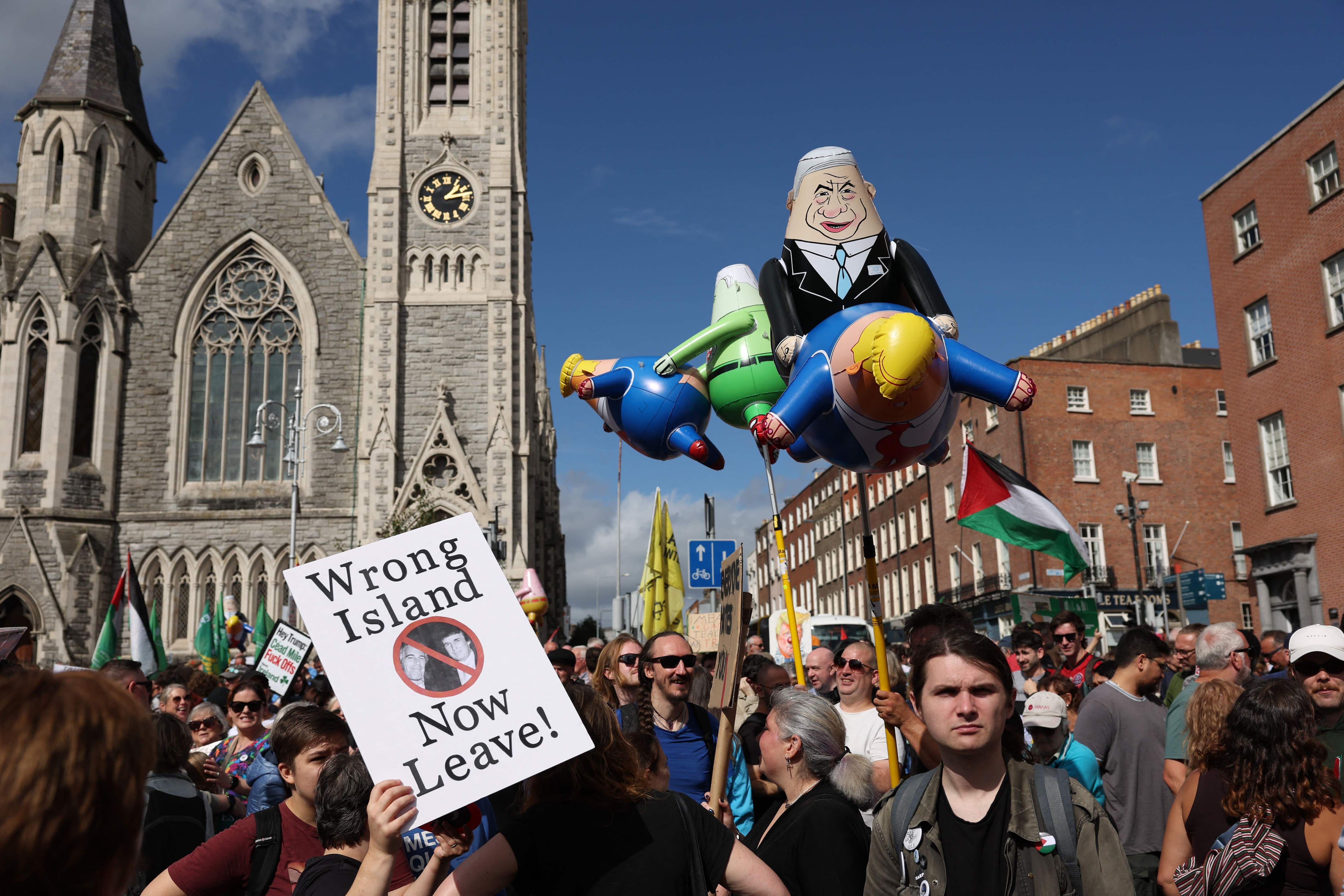 Donald Trump Backs Unified Ireland During Visit to Dublin