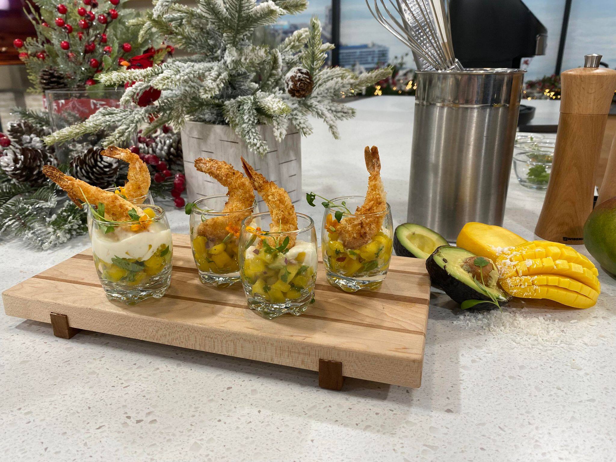 Crevettes croustillantes à la noix de coco