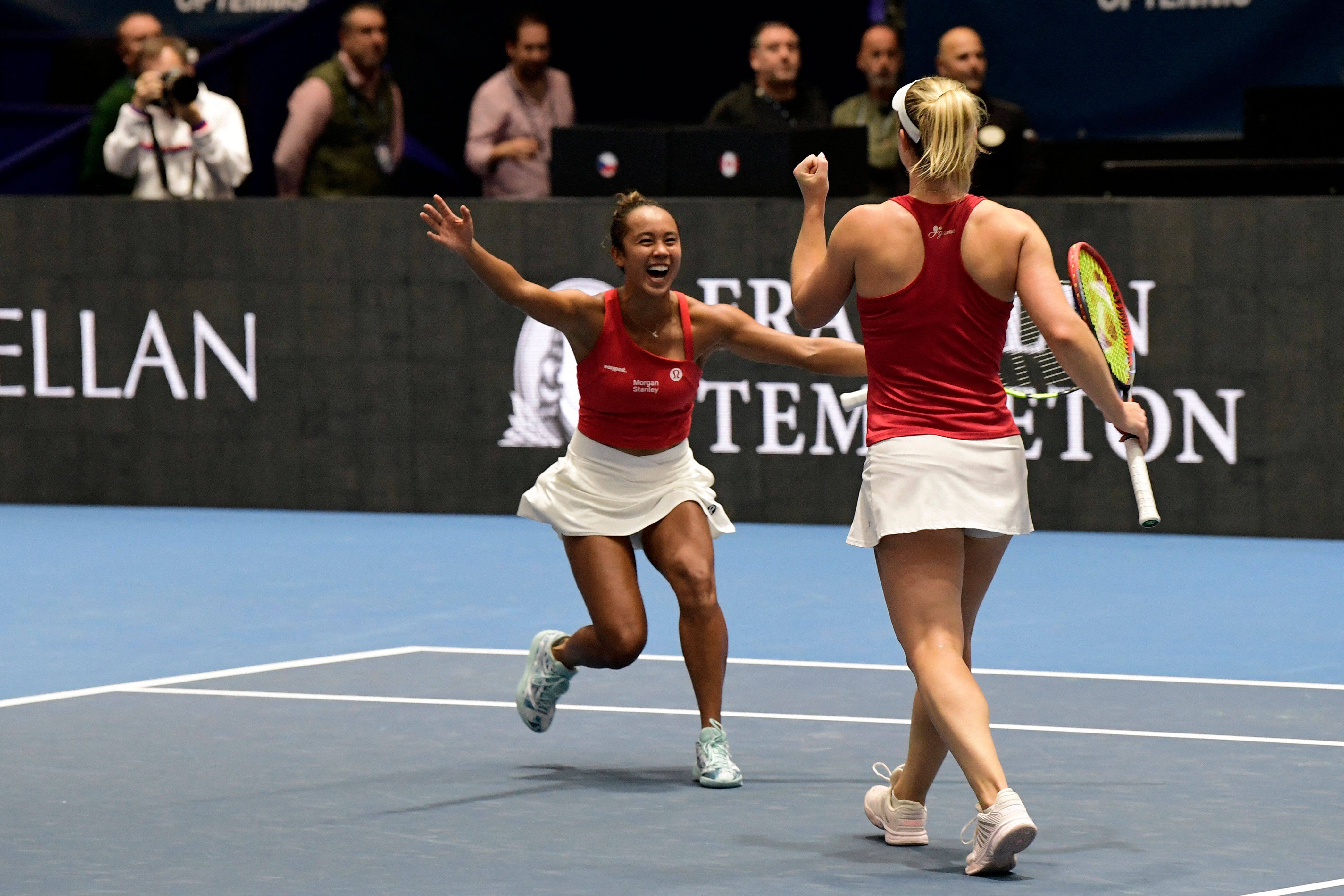 Coupe Billie Jean King le Canada en finale pour la première fois TVA