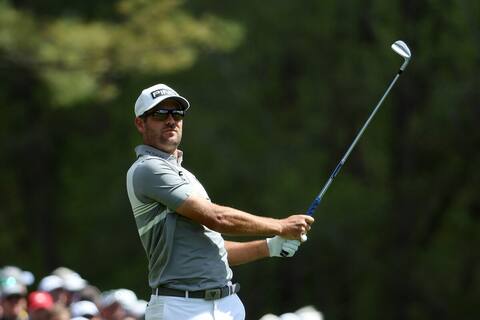 Canadian Corey Conners didn't take his eyes off the ball on the 12th tee Friday at Augusta National.