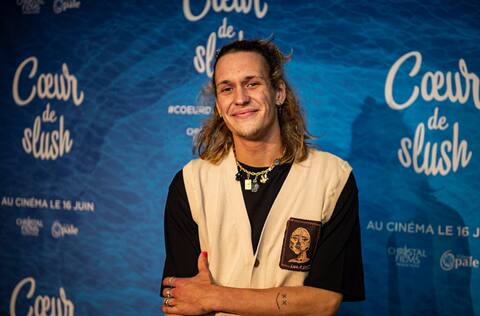 The young actor Joseph Delorey