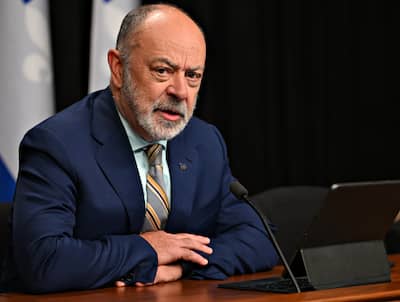 El Ministro de Salud, Christian Dubé.