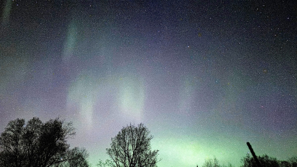 Vous pourriez voir des aurores boréales à Montréal et ailleurs au Québec vendredi soir