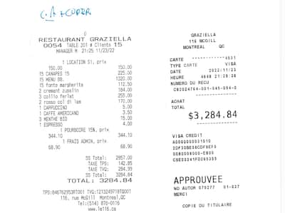 Bouteilles de vin à 300$, soupers à 3000$, voyages dans des hôtels de luxe: rien n’était assez beau pour l’ex-PDG du port de Montréal