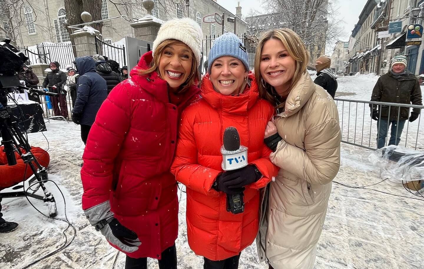 Rencontre avec Hoda Kotb et Jenna Bush Hager 