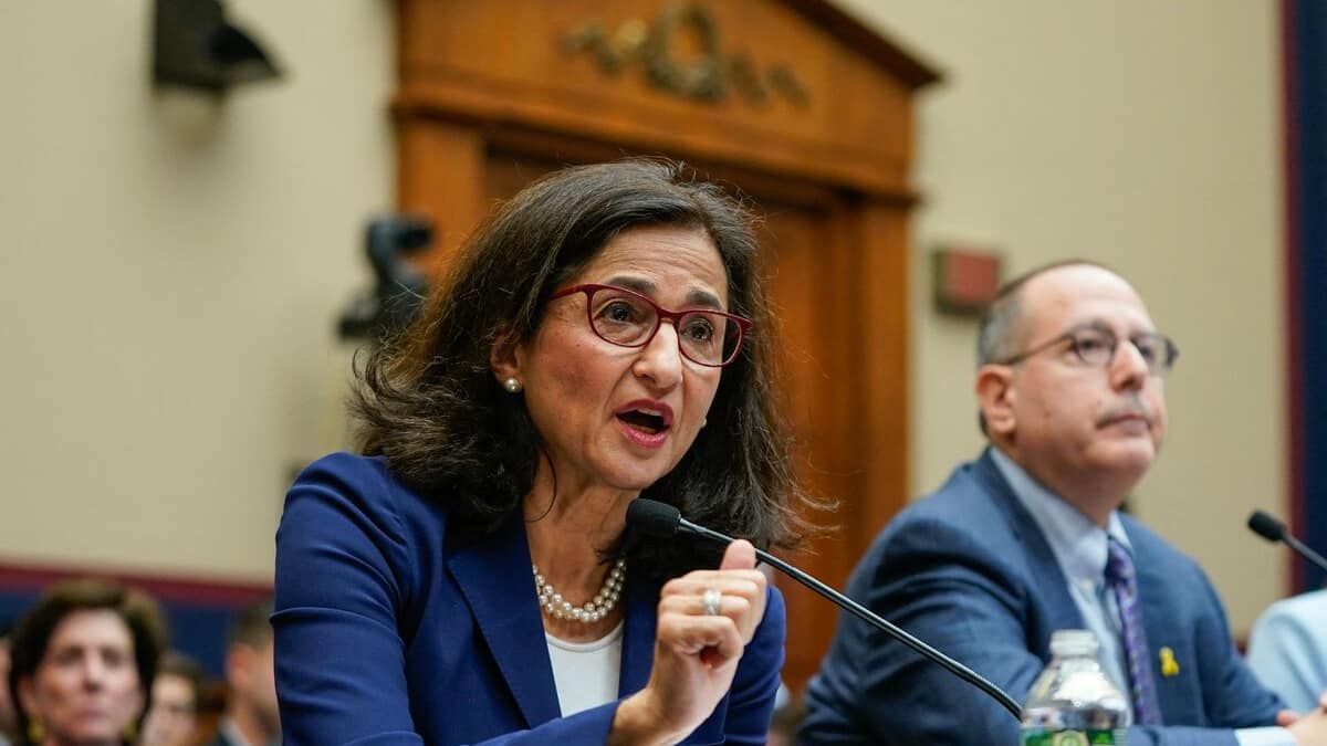 Mouvement propalestinien des campus: démission de la présidente de Columbia à New York