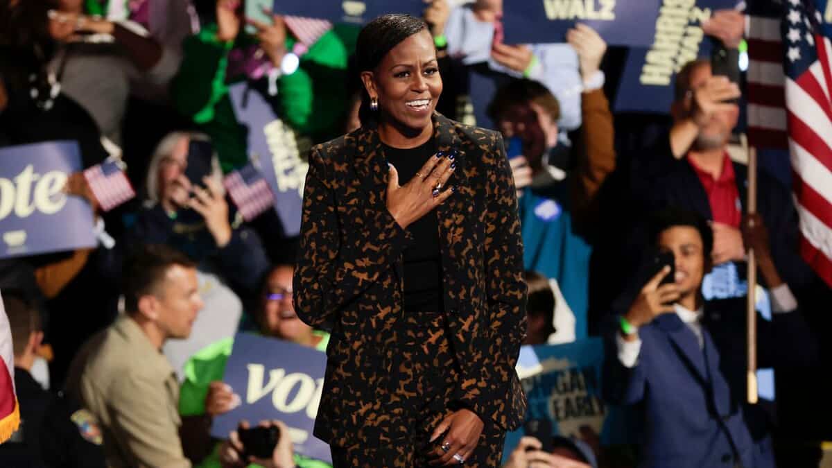 Michelle Obama a une «peur réelle» de voir Trump réélu