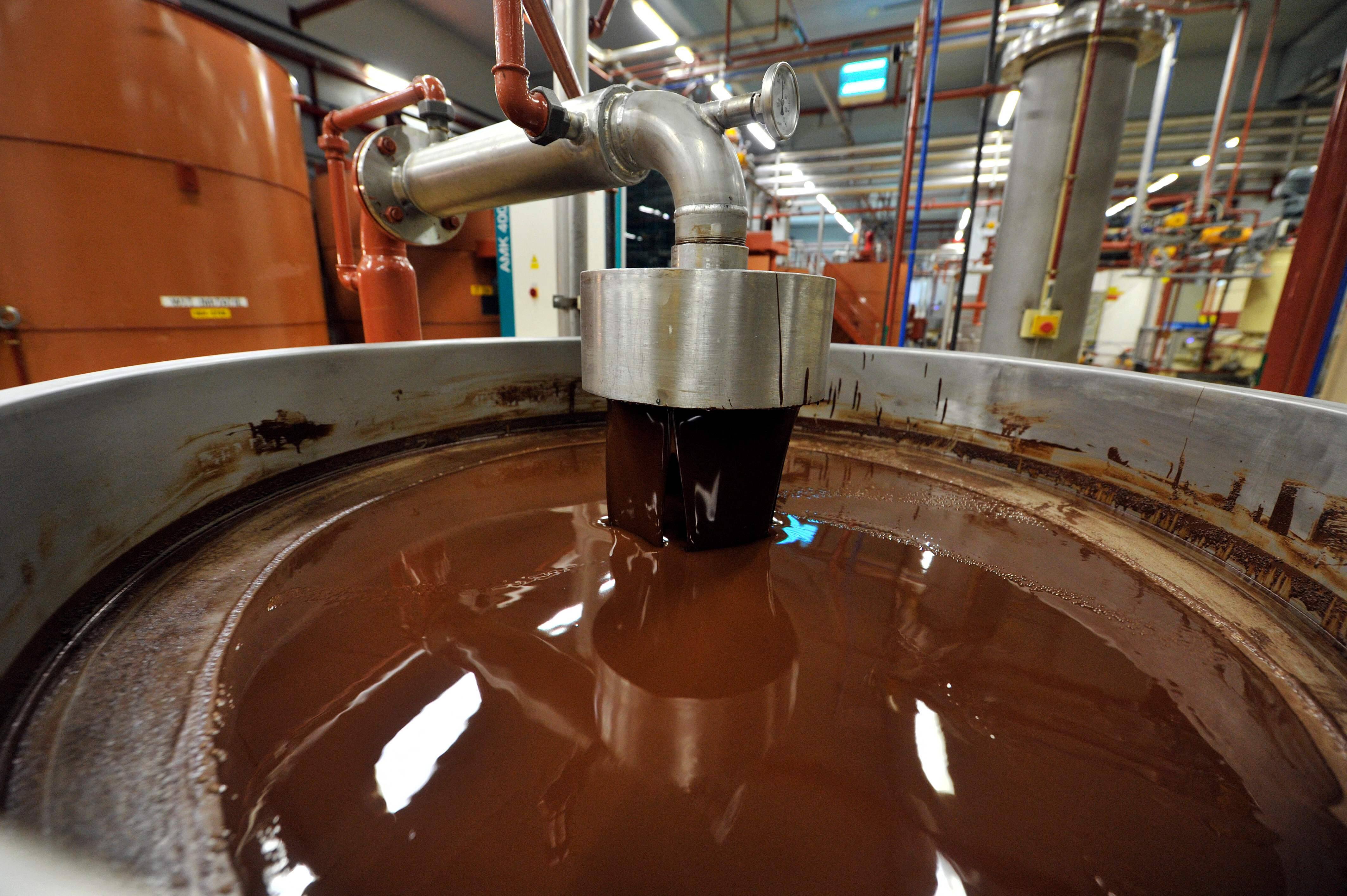 Pr&eacute;sence de salmonelle dans la plus grande usine de chocolat au monde