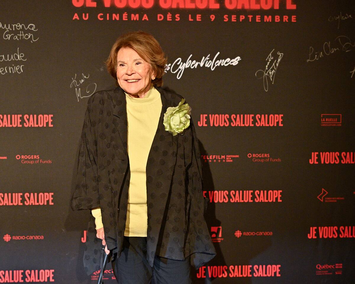 Un 1er arrière-petit fils pour Janette Bertrand