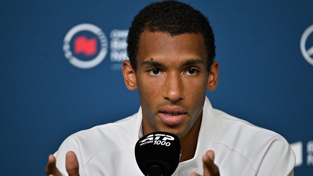 Photo: Journaldemontreal Félix Auger-Aliassime Withdraws From Montreal Tournament With Back Injury