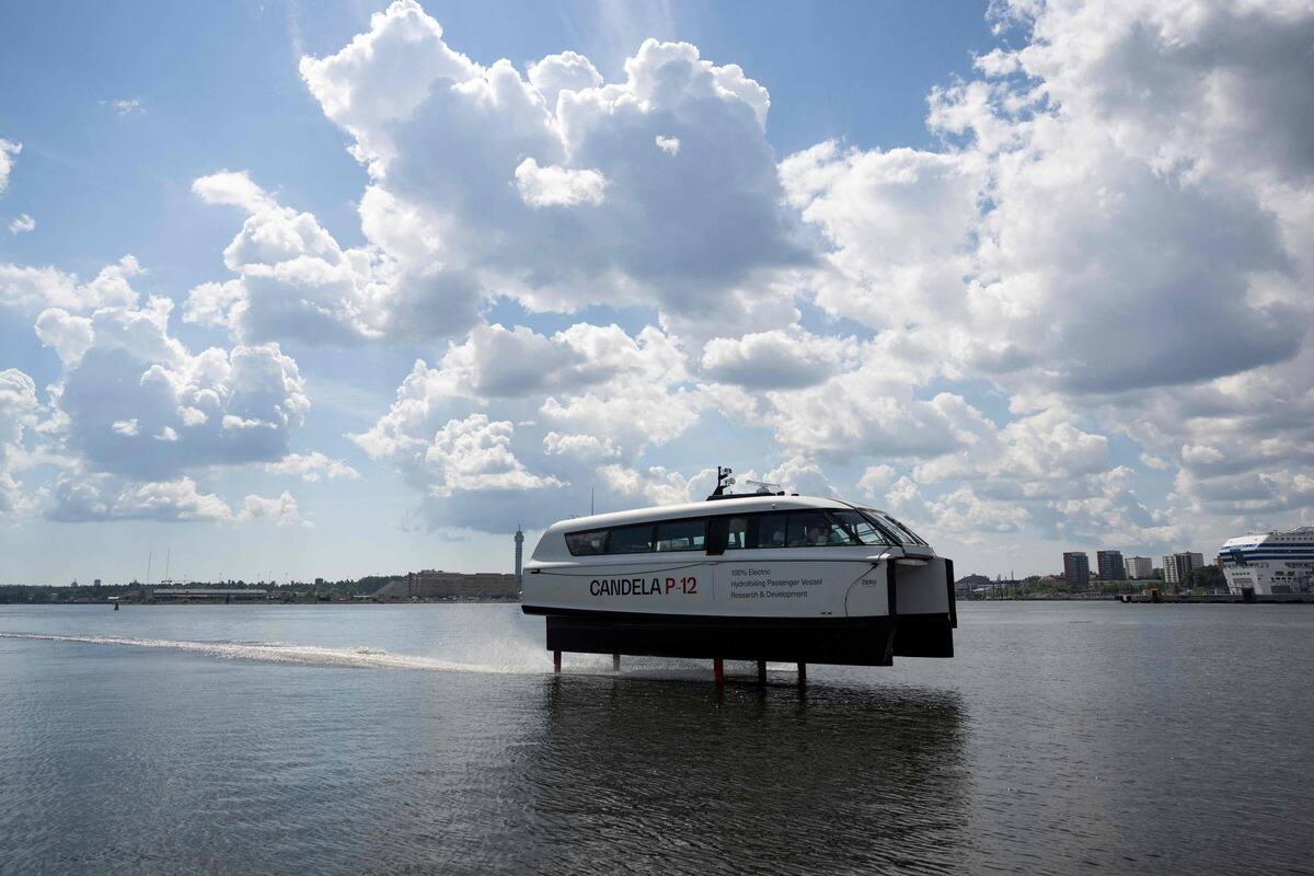Transport urbain: Stockholm teste un &laquo; bateau volant &raquo; 100 % &eacute;lectrique