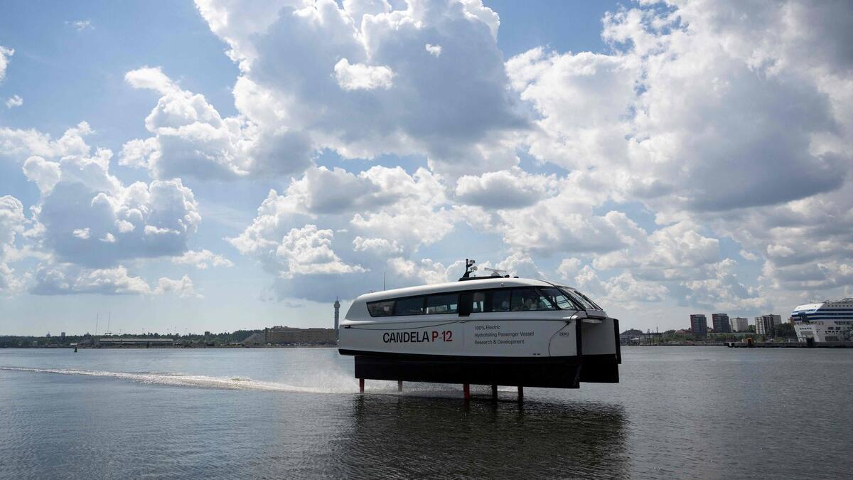 Transport urbain: Stockholm teste un « bateau volant » 100 % électrique