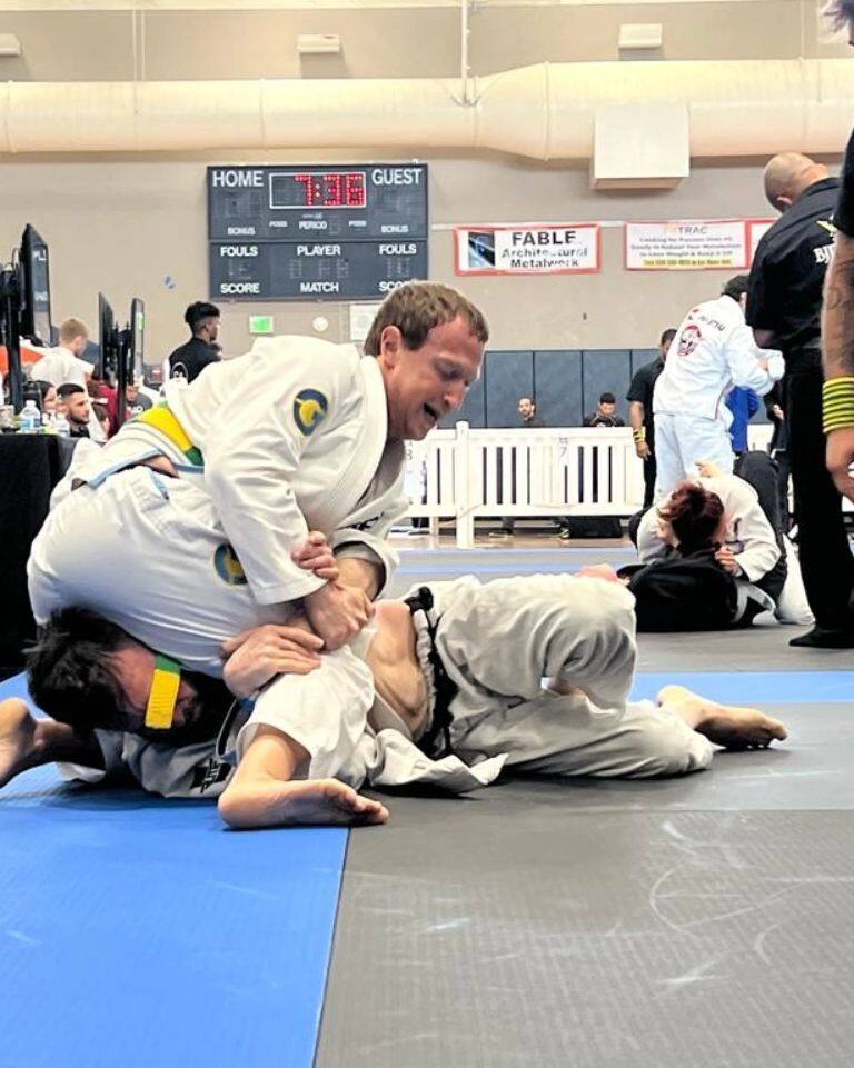 Mark Zuckerberg, le fondateur de Facebook, champion de jiujitsu TVA