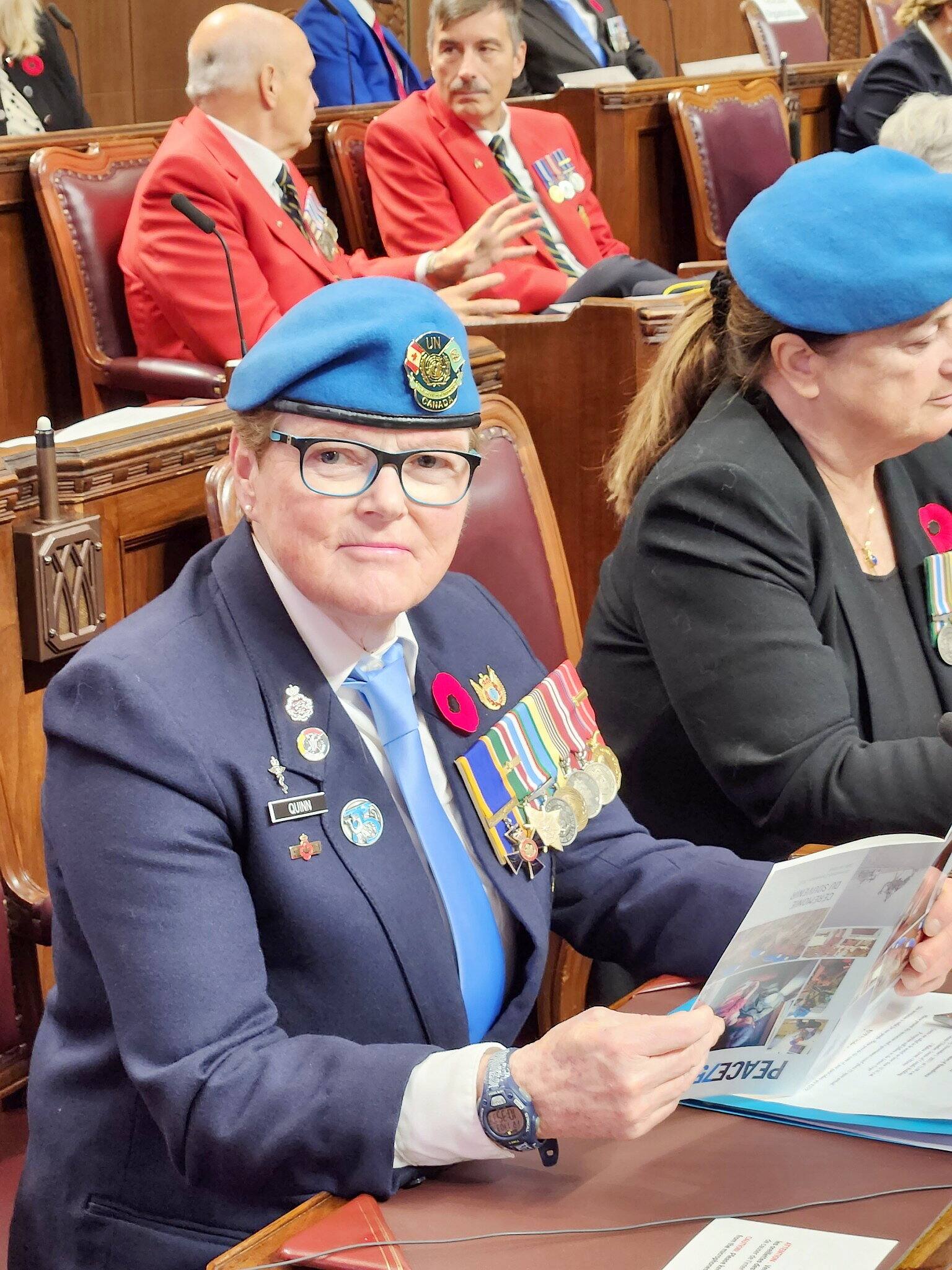Vétérane, Vétéran, Monument de la honte, Lee-Anne Quinn