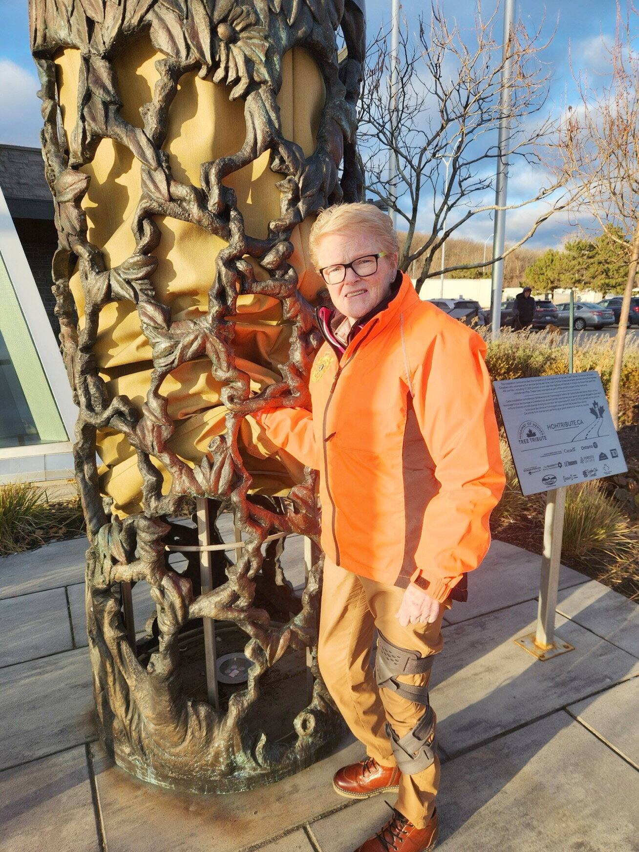 Vétérane, Vétéran, Monument de la honte, Lee-Anne Quinn