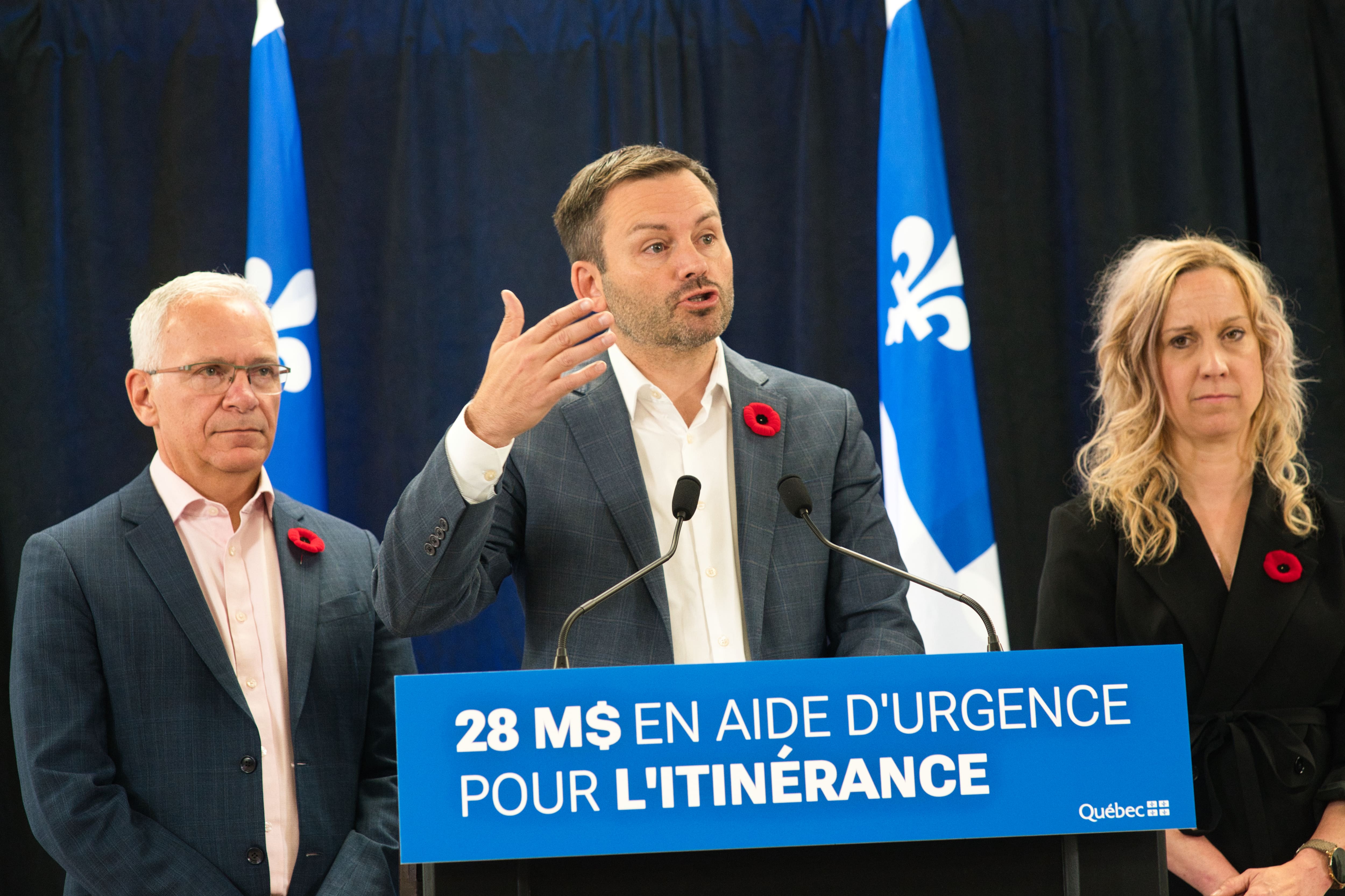 PSPP débloque une aide d’urgence de 28 millions $ pour la crise de l’itinérance