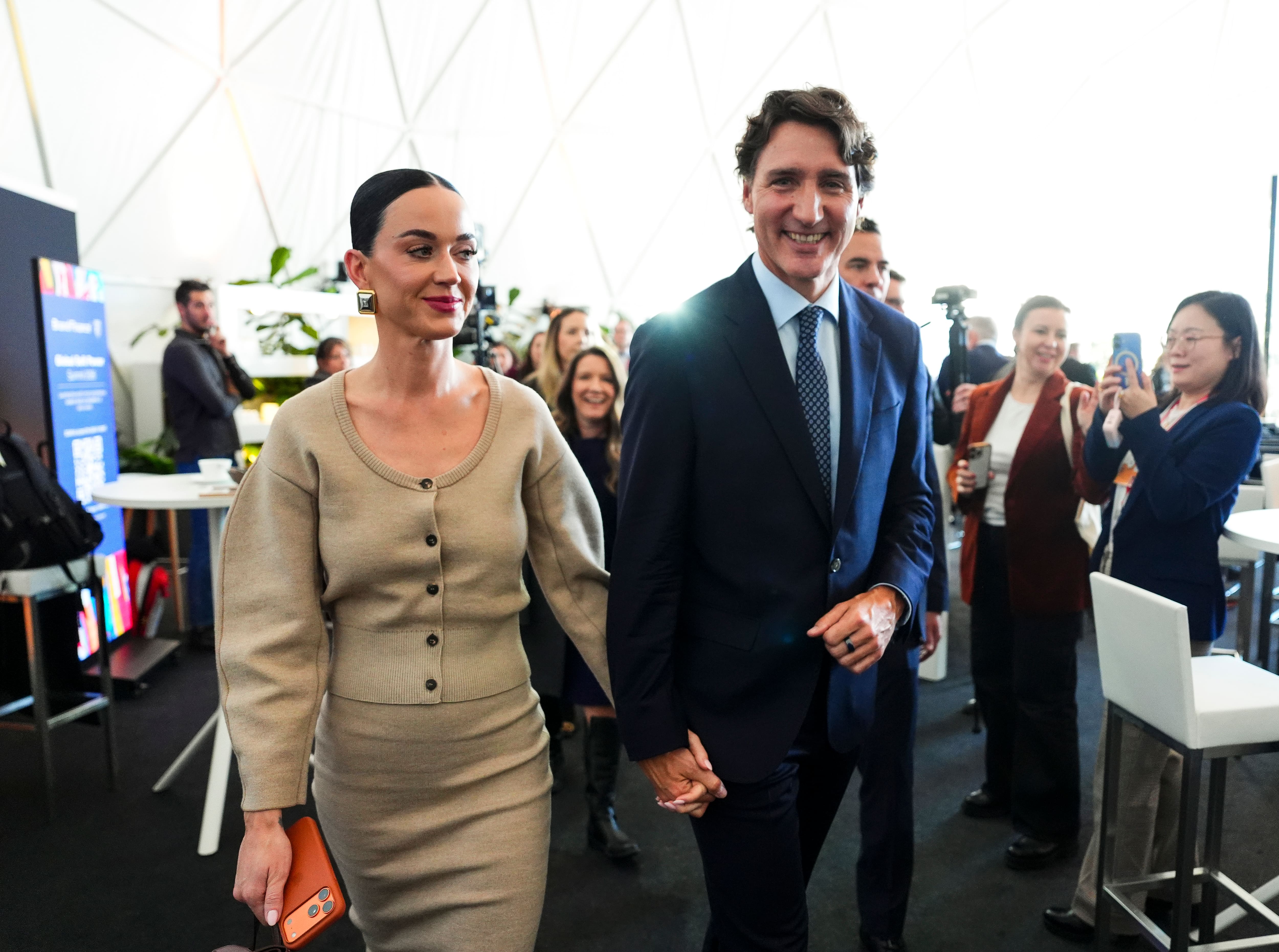 Relation &agrave; distance: Katy Perry et Justin Trudeau sont d&eacute;termin&eacute;s &agrave; faire fonctionner leur couple