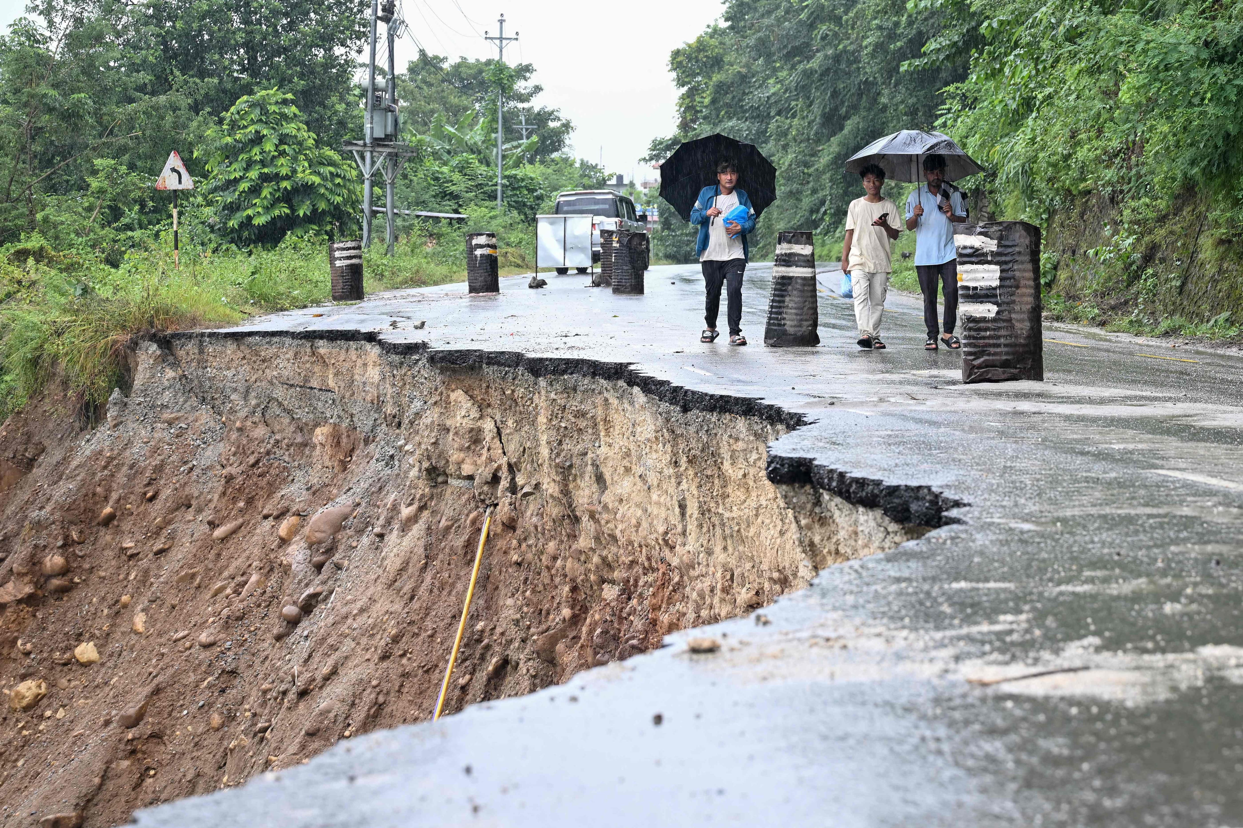Les inondations meurtrières au Népal étaient «un avertissement au monde», selon le premier ministre népalais