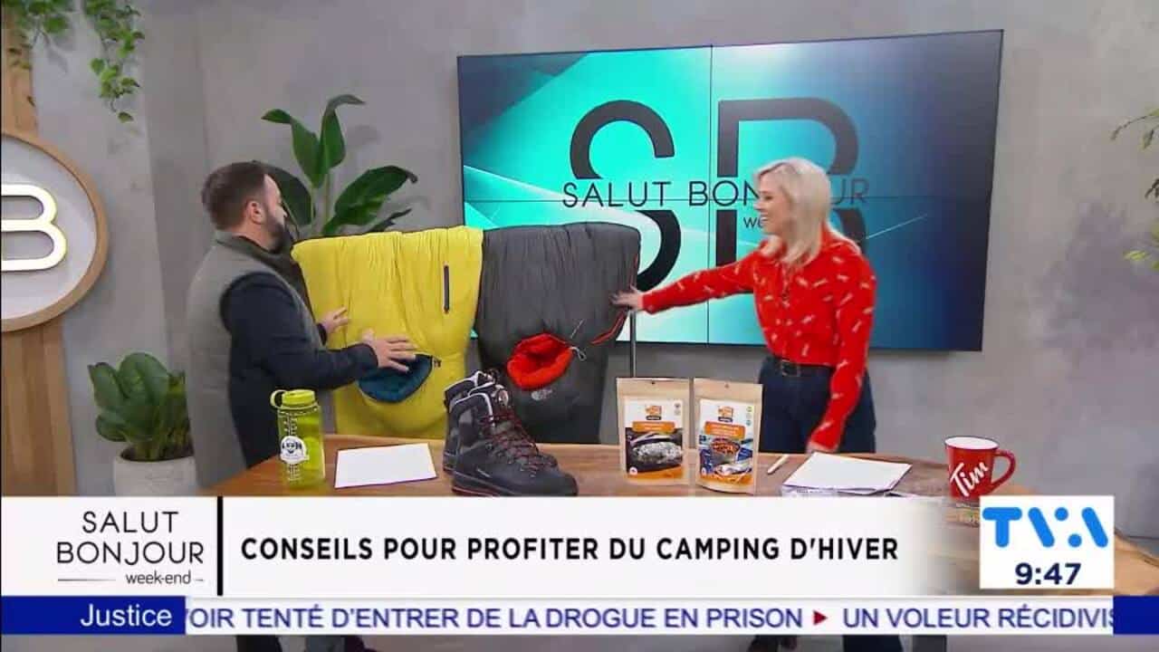 Pour avoir du plaisir en camping d’hiver ! 