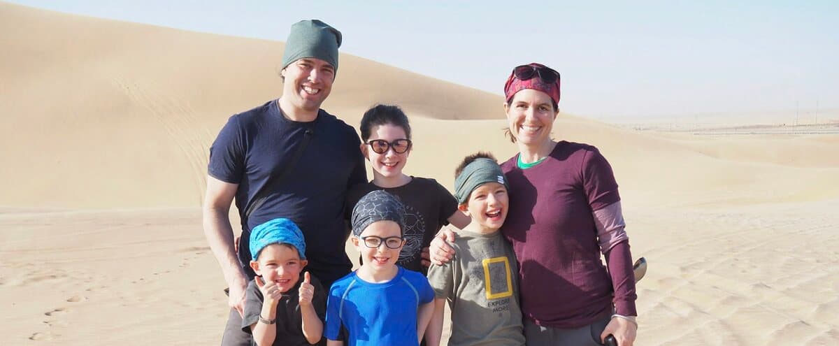 Their three children saw the world before they became blind: the family returned home Their three children saw the world before they became blind: the family returned home