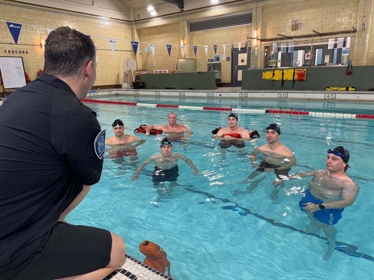 D&eacute;couvrez les coulisses d&rsquo;une nouvelle formation aquatique pour pompiers