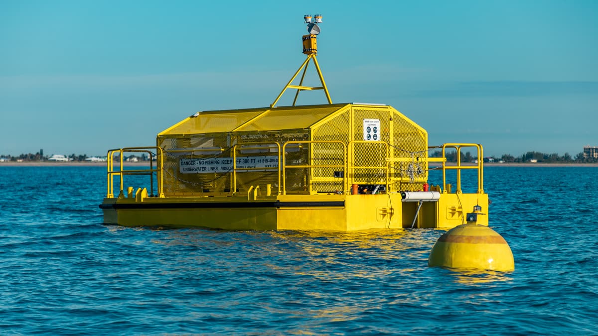 Une bouée créée à Sherbrooke transformera de l’eau de mer en eau potable en Californie