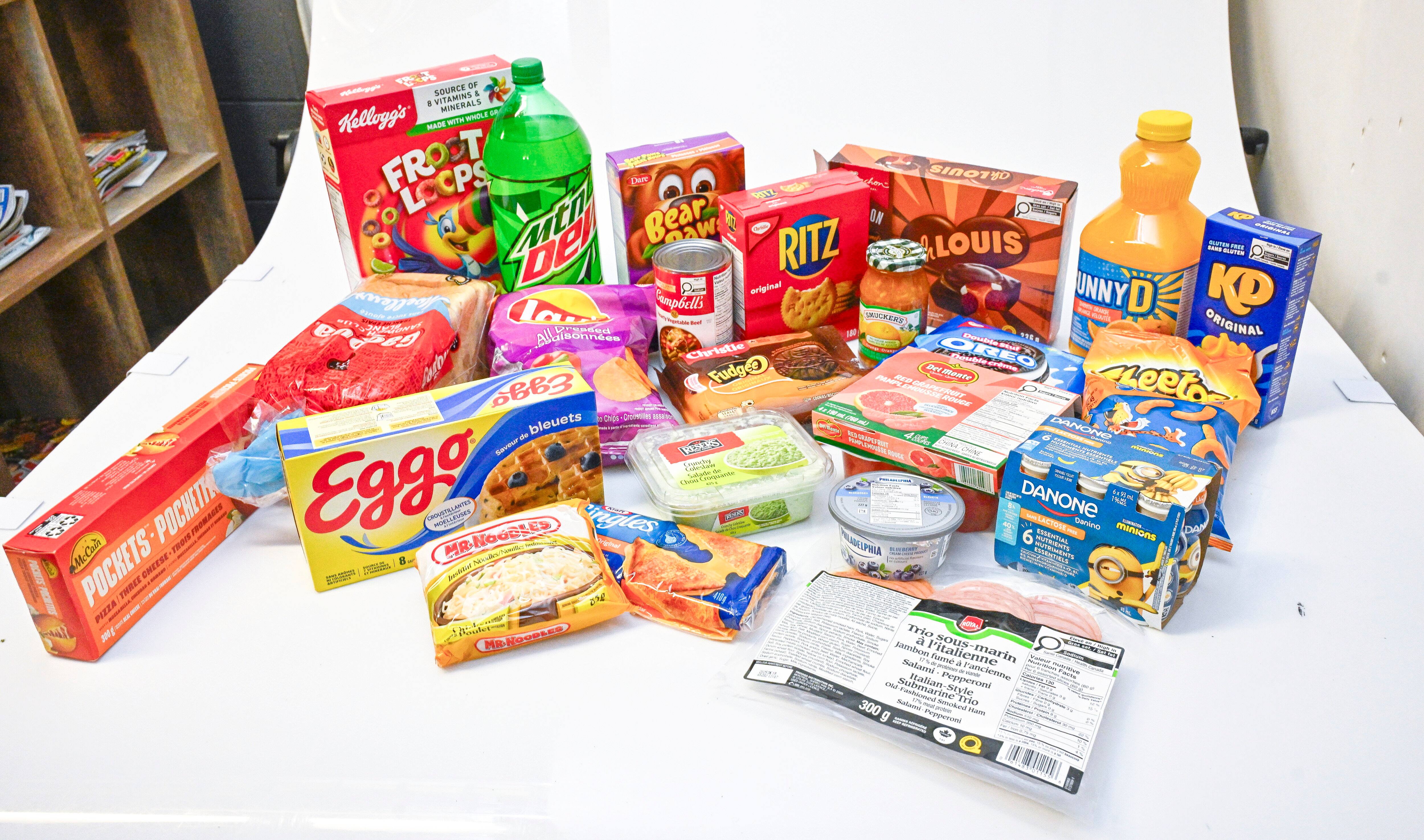 Trop d’aliments ultratransformés dans l’assiette