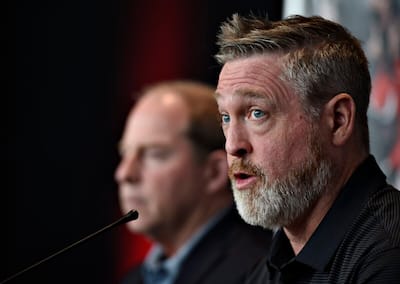 Jacques Tanguay e Patrick Roy salutano la famiglia Rimpar