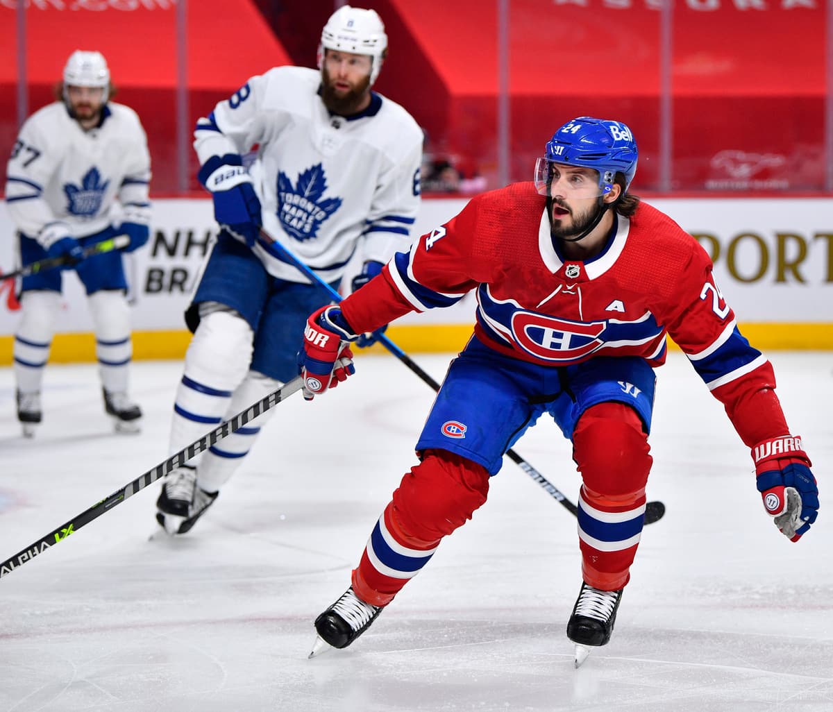 Blesse Danault Rentre A Montreal Tva Sports