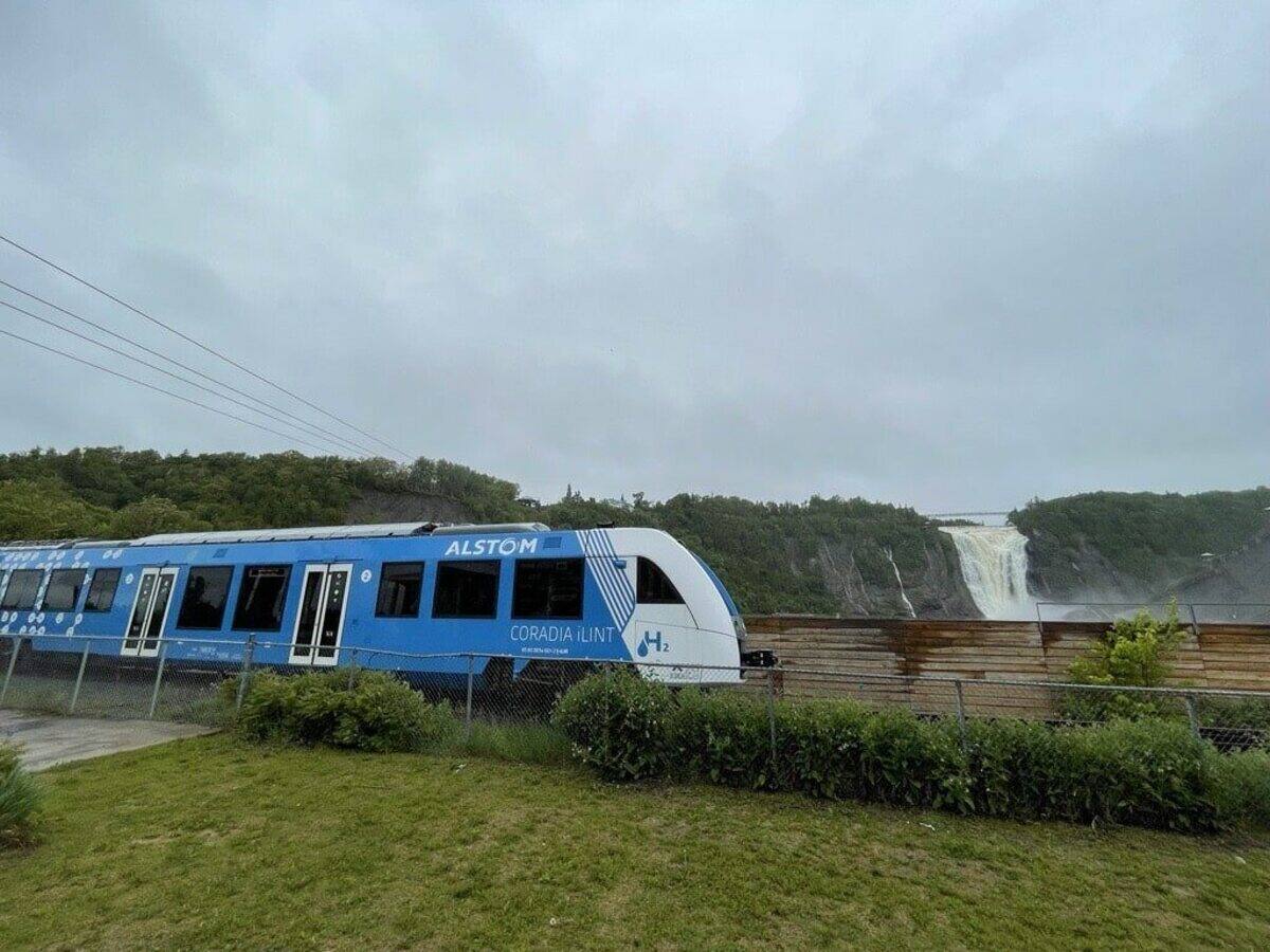 North America's First HydrogenPowered Passenger Train Connecting Quebec City to BaieSaint