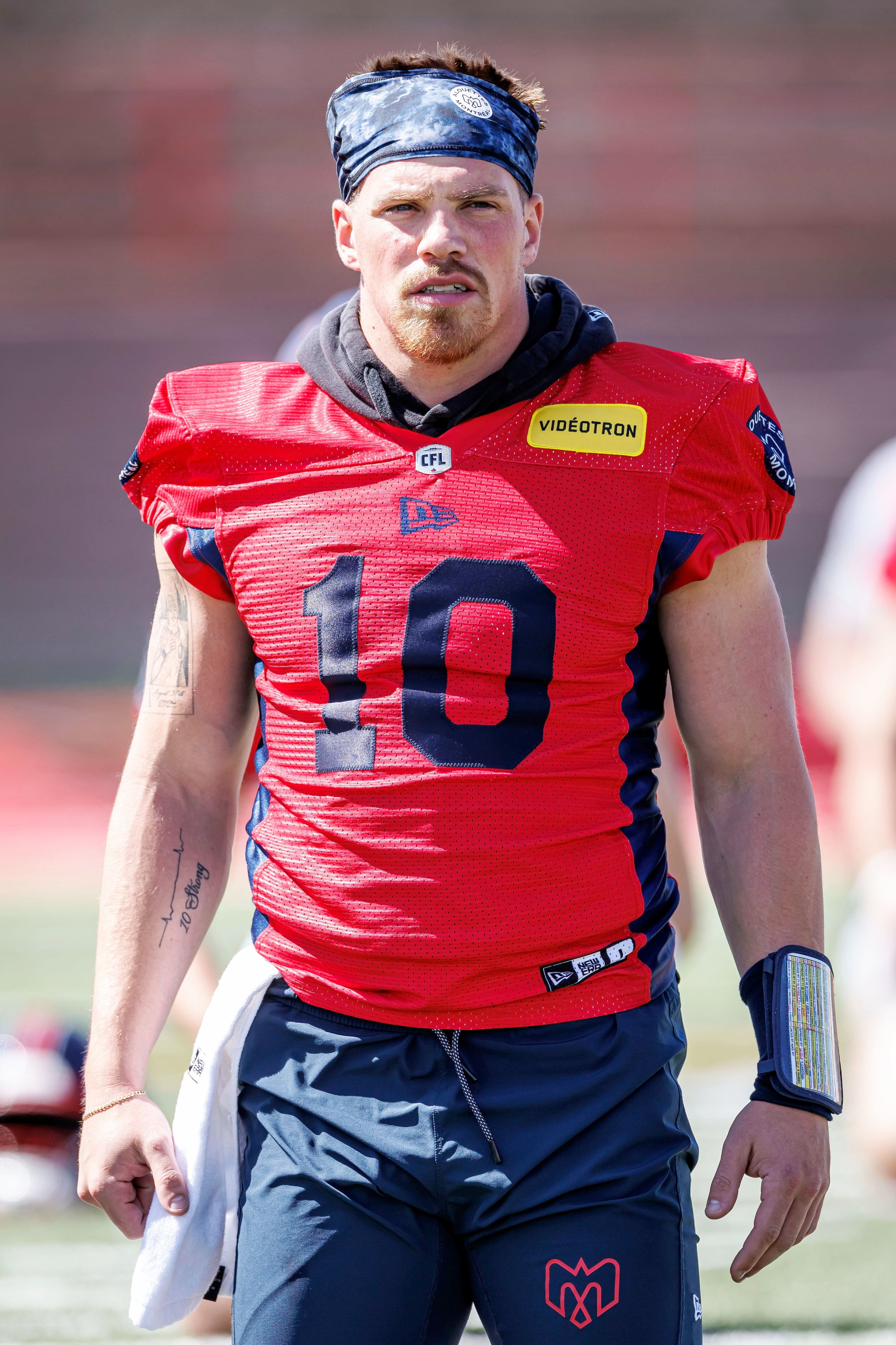 Le quart des Alouettes Davis Alexander gonflé à bloc pour le début de la saison