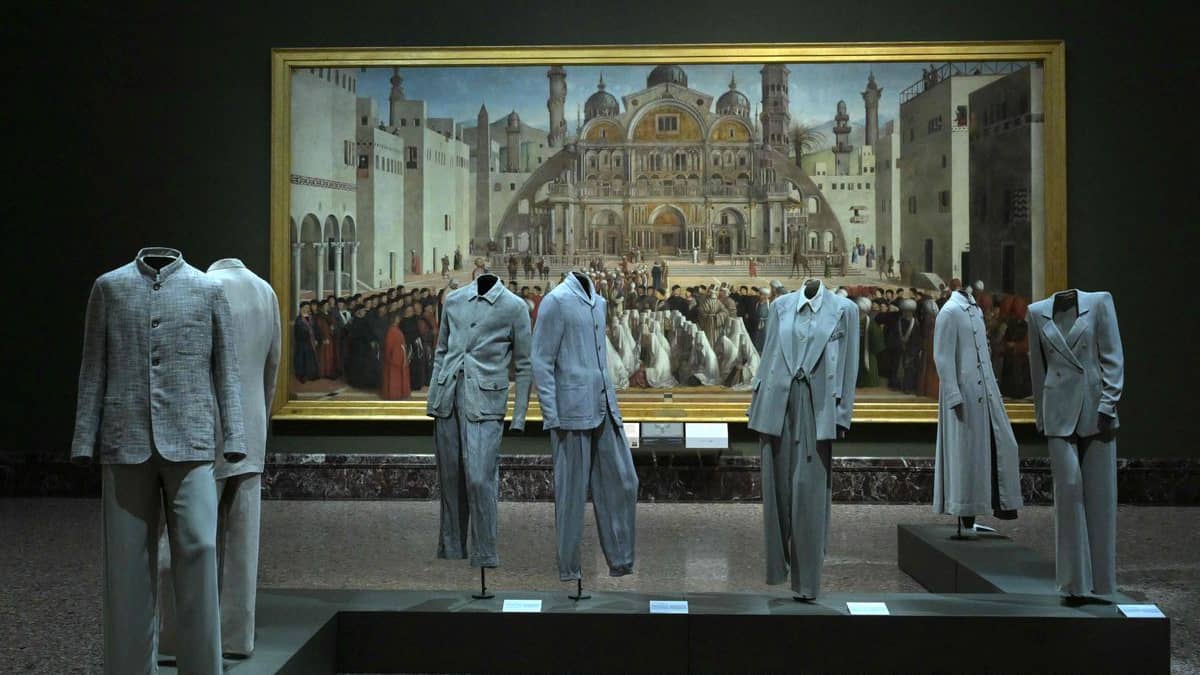 La dernière collection d'Armani en clôture de la «Fashion Week» de Milan