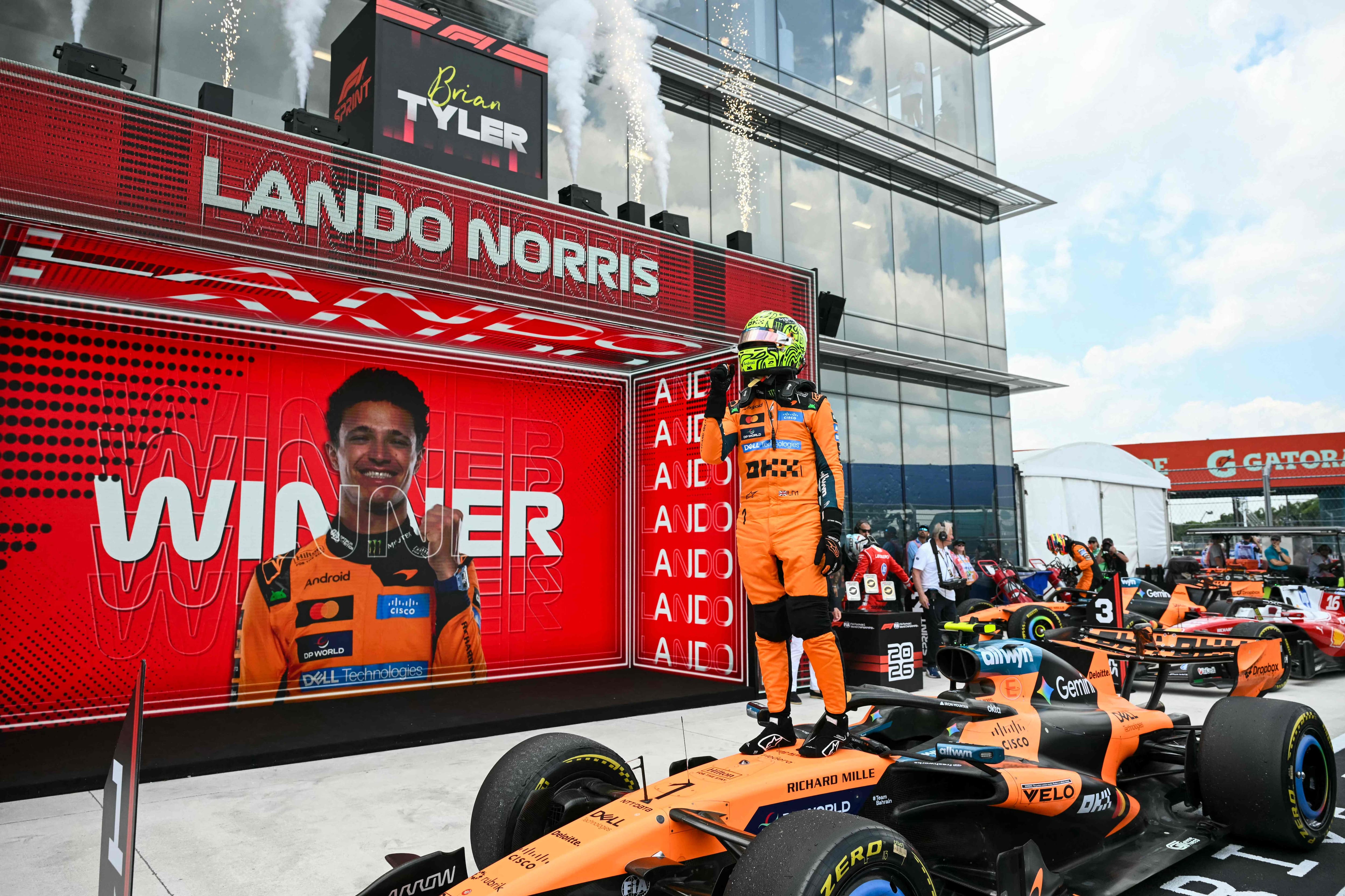 Grand Prix de Miami : Lando Norris et McLaren brisent la séquence des Mercedes en course sprint