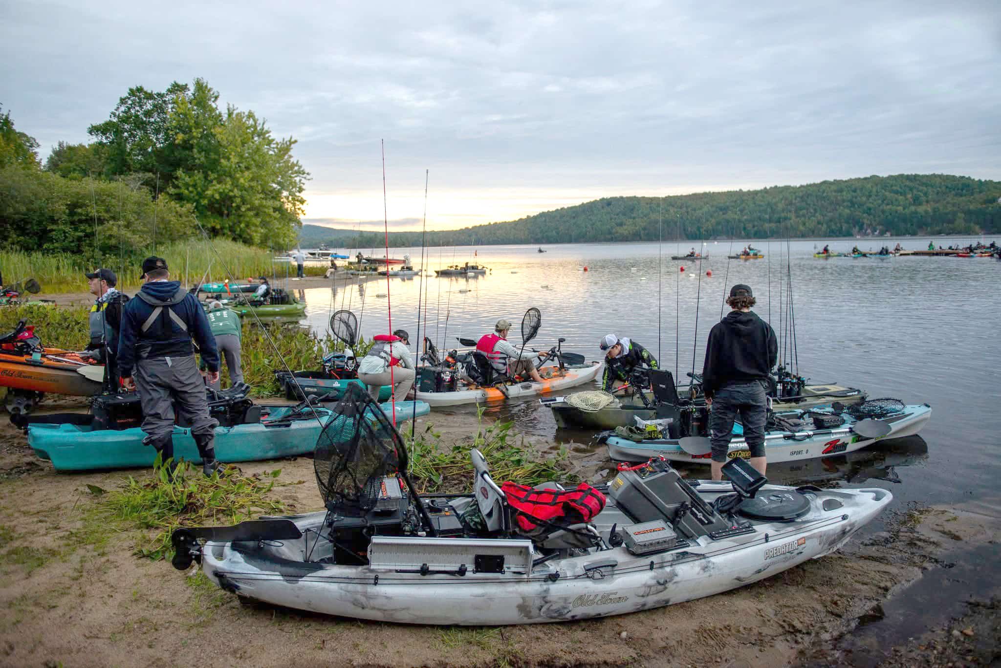 Dix ans à faire grandir la pêche en kayak au Québec