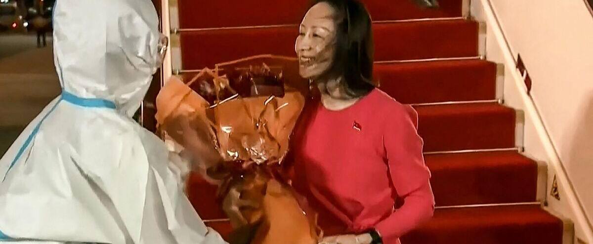 Meng Wanzhou reçoit un accueil triomphal à son retour en Chine