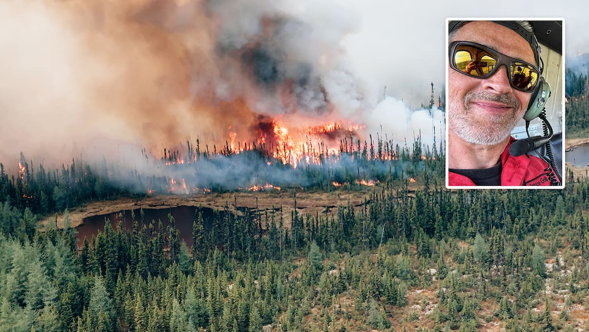 Le comédien Patrice Godin devient pompier forestier