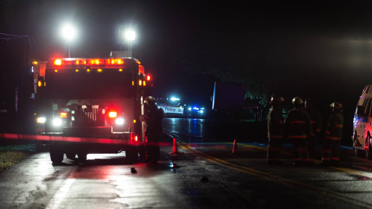 Montérégie: une piétonne de 35 ans happée mortellement par un poids lourd