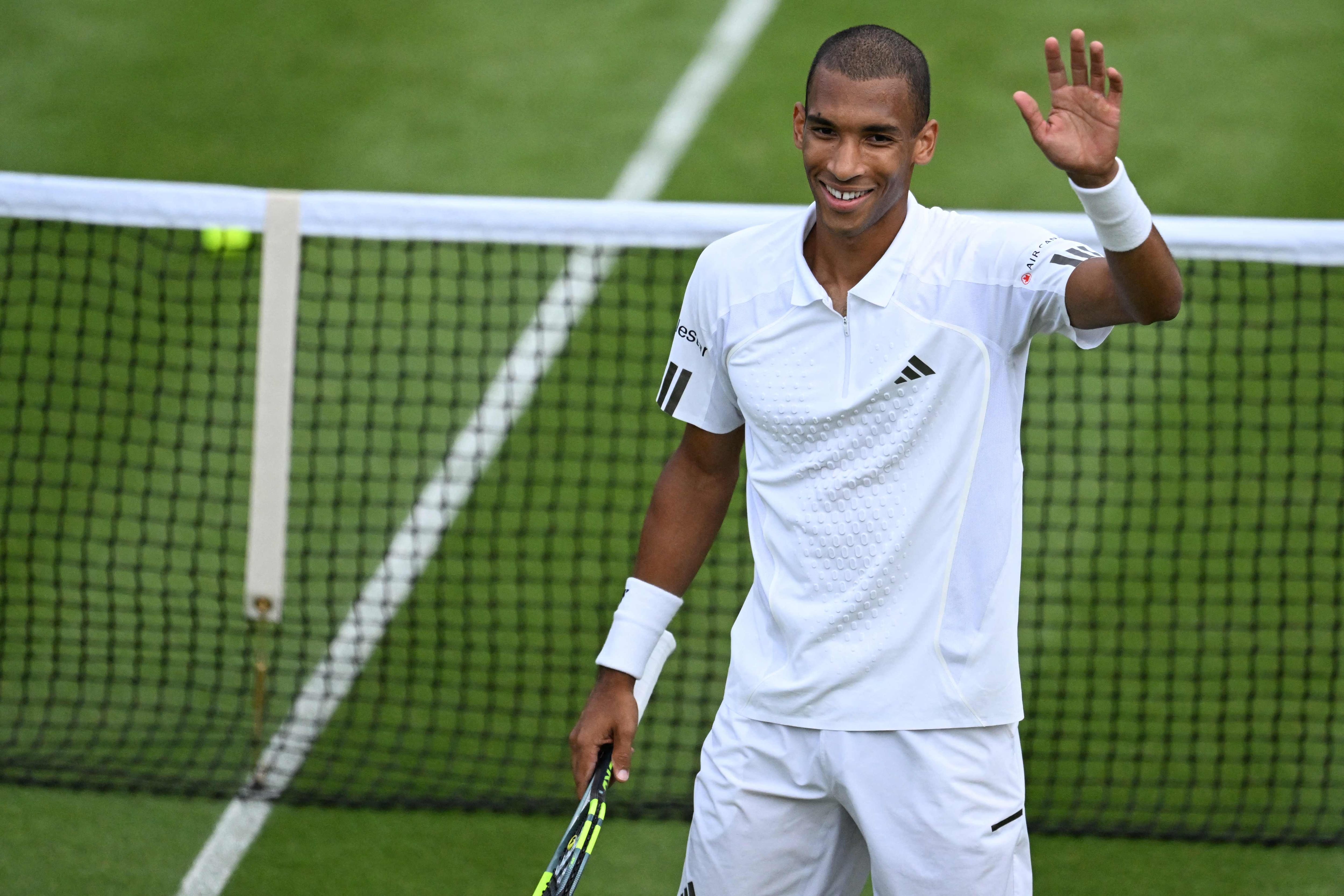 «C'est un bon départ», se félicite Félix Auger-Aliassime: le Québécois domine au premier tour à Wimbledon