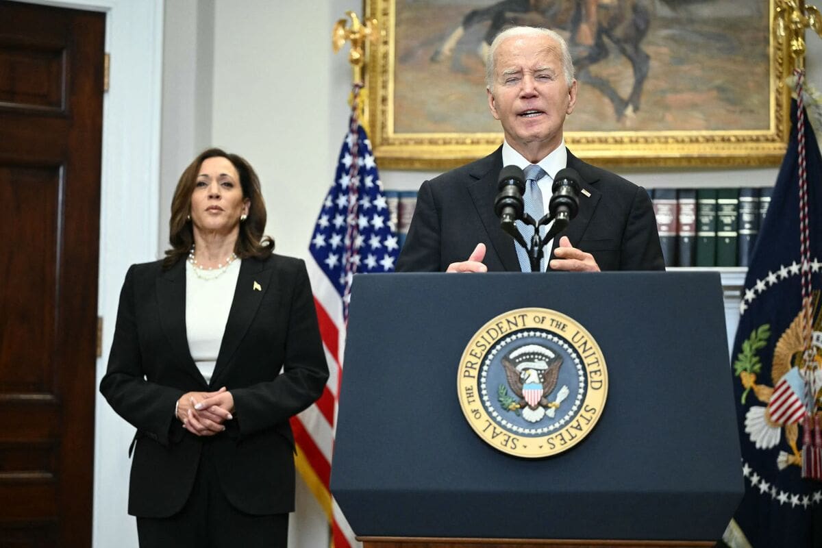 EN DIRECT | Suivez les derniers d&eacute;veloppements sur le retrait de Joe Biden &agrave; la course &agrave; la Maison-Blanche