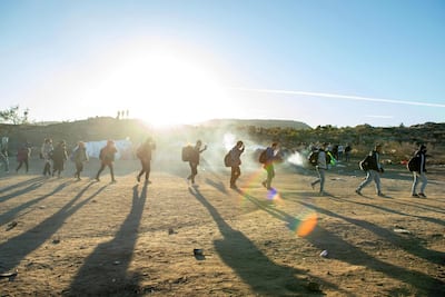 In California, migrants held in “open-air detention camps”