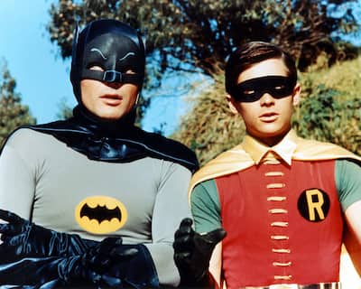 Adam West et Burt Ward dans «Batman et Robin».