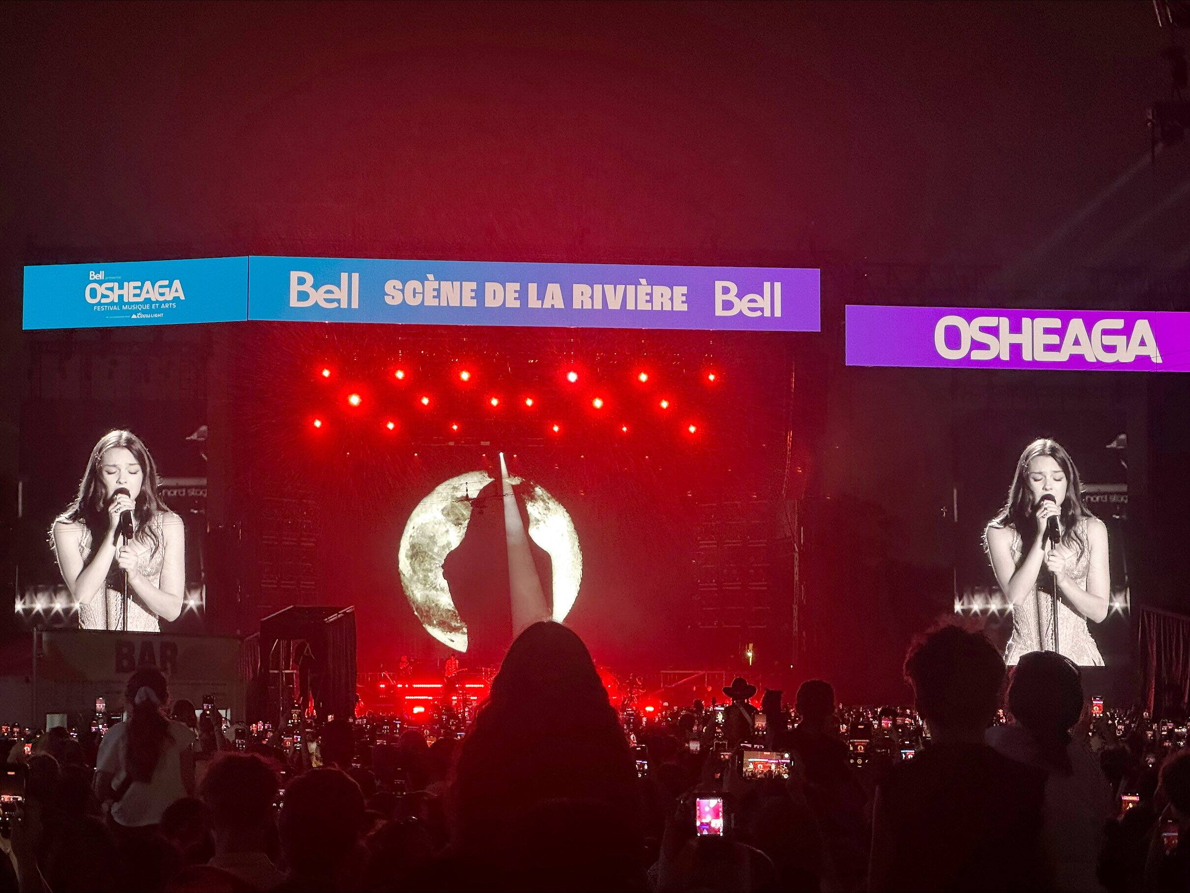 Festival Osheaga, jour 3: Olivia Rodrigo fait les choses en grand en tomb&eacute;e de rideau